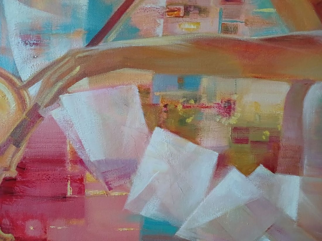 Abstract oil painting Legato Anatoly Tarabanov - 5