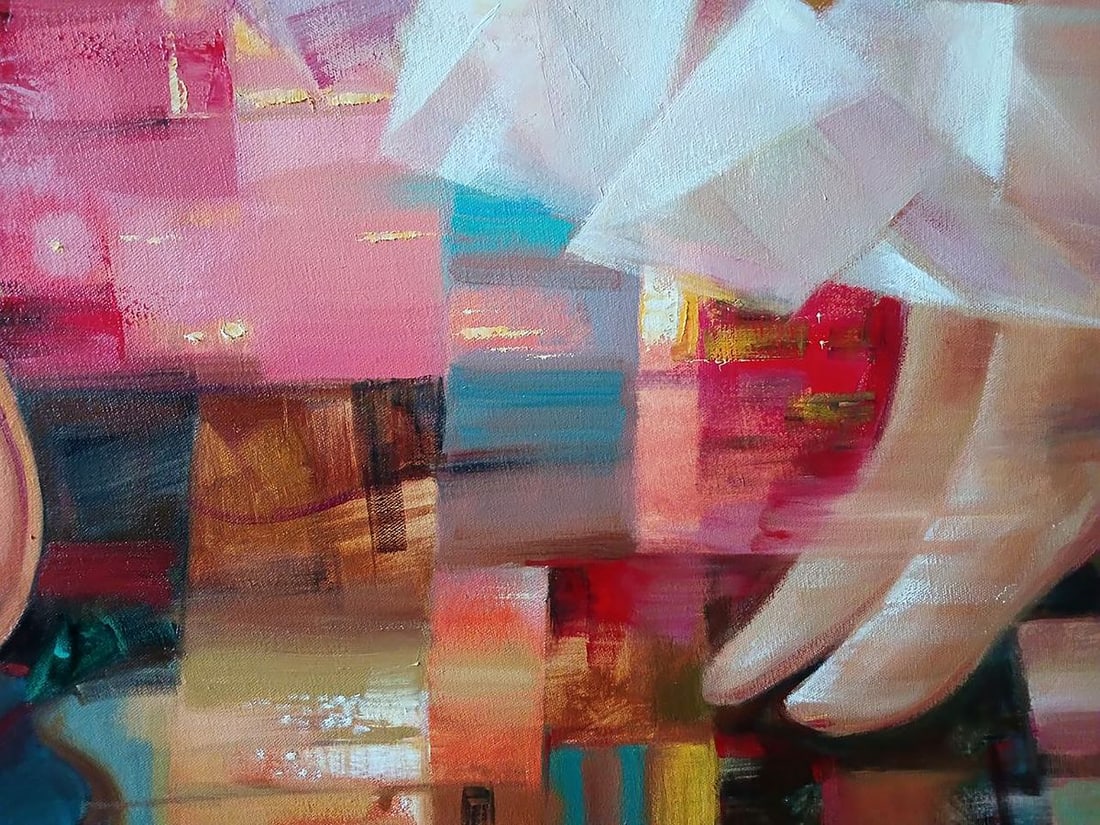 Abstract oil painting Legato Anatoly Tarabanov - 6