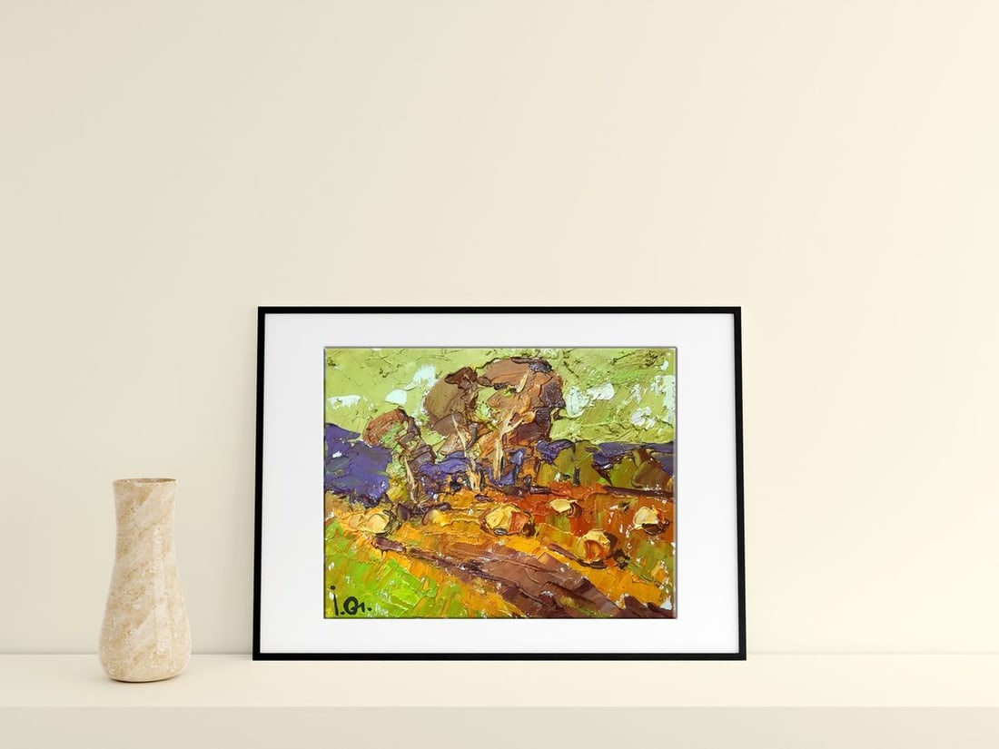 Oil painting Autumn gold Kalenyuk Alex - 3