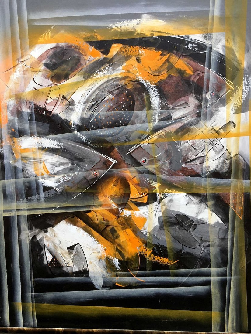 Oil painting abstraction Vasily Didyk (1 of 9)