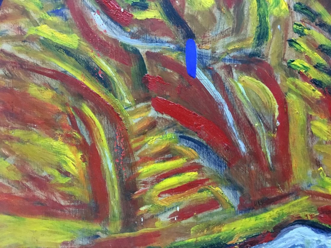 Oil painting Thoughts of the artist Kovalenko Yuri Andreevich - 2