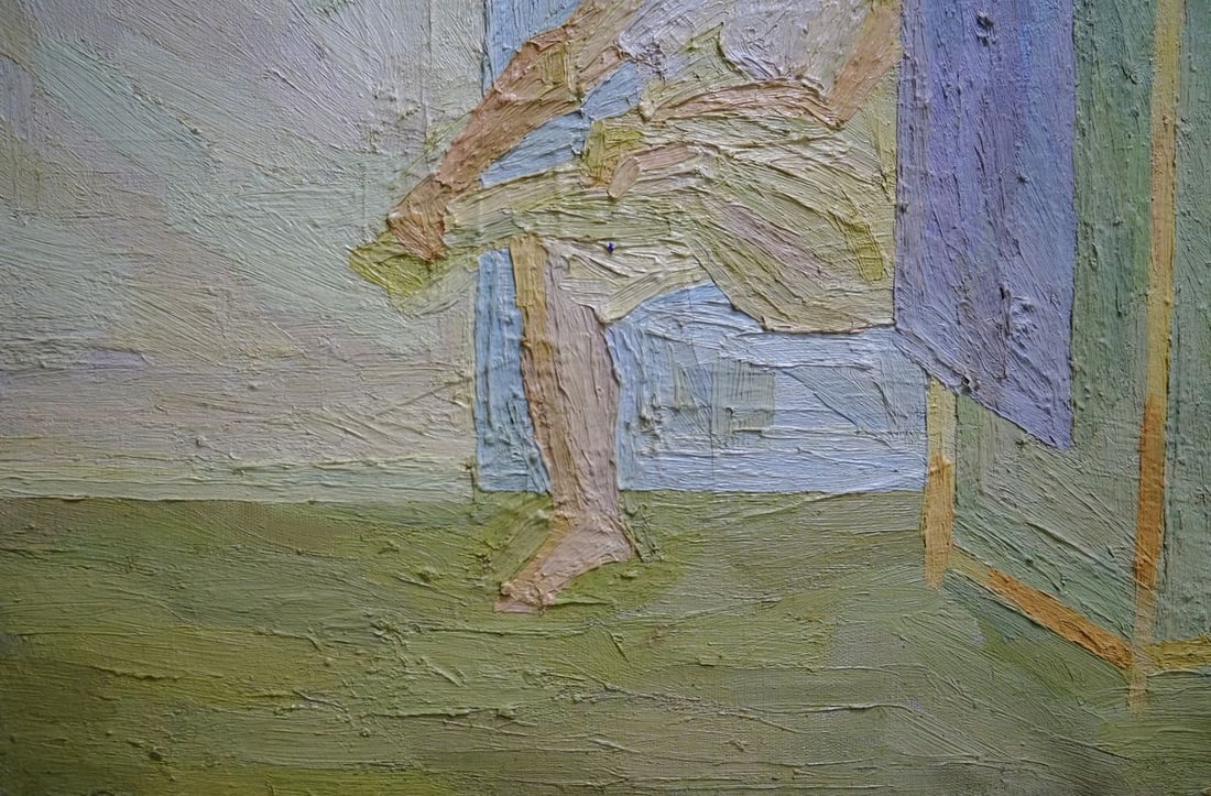 Oil painting Figure girl Lebedeva Maria Vasilievna - 2