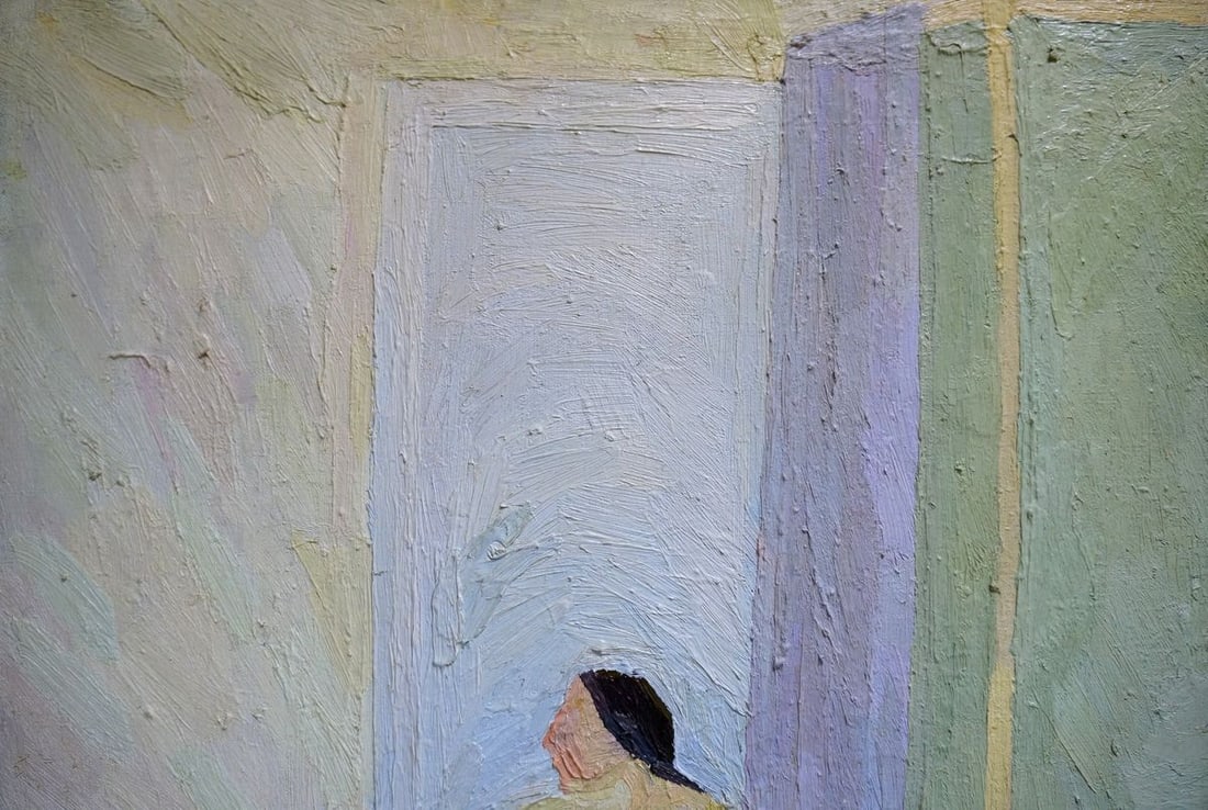 Oil painting Figure girl Lebedeva Maria Vasilievna - 5