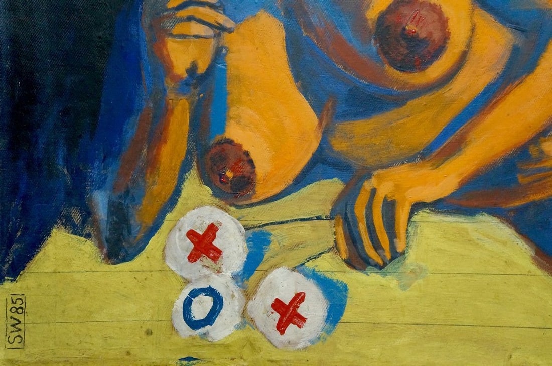 Oil painting Portrait of a naked girl: Vern 1414 *** ABOUT THIS PAINTING *** * TITLE: "Portrait of a naked girl" * ARTISTS: Unknown artist * SIZE: 70x97 cm/27.55x38.18 inches' * MEDIUM: oil, cardboard * HAND PAINTED: Original painting