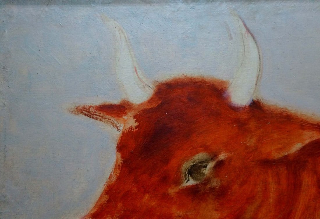 Oil painting Bull Yuri Anatolievich Pliss - 4