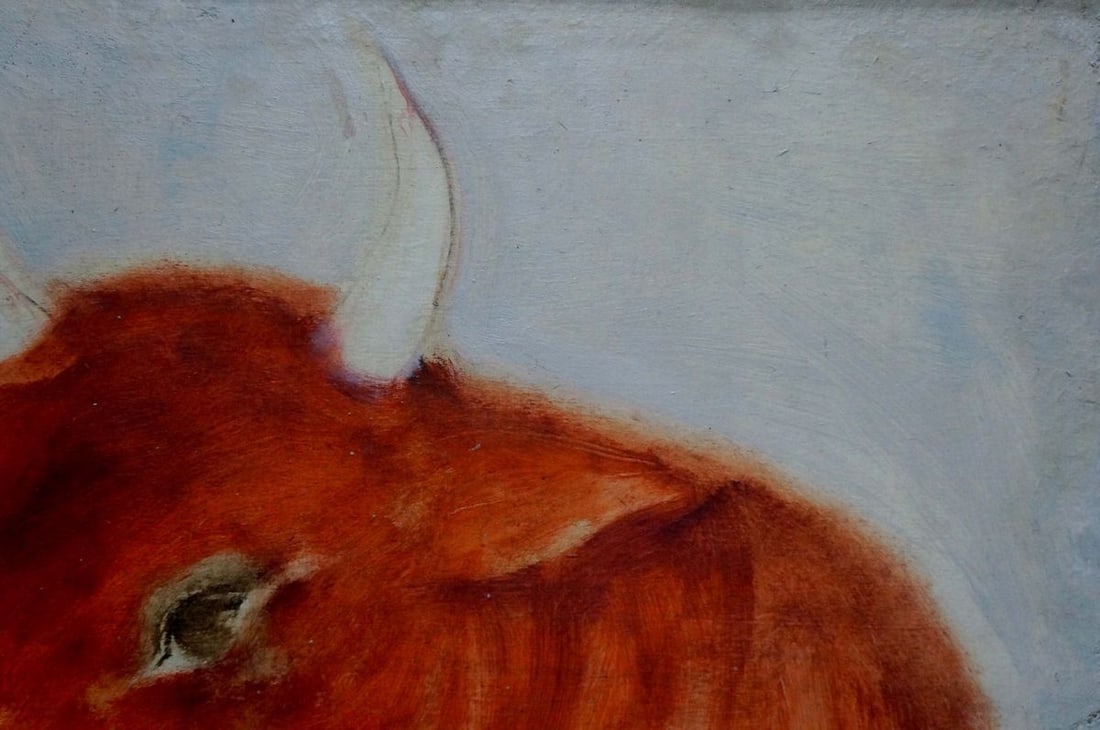 Oil painting Bull Yuri Anatolievich Pliss - 5