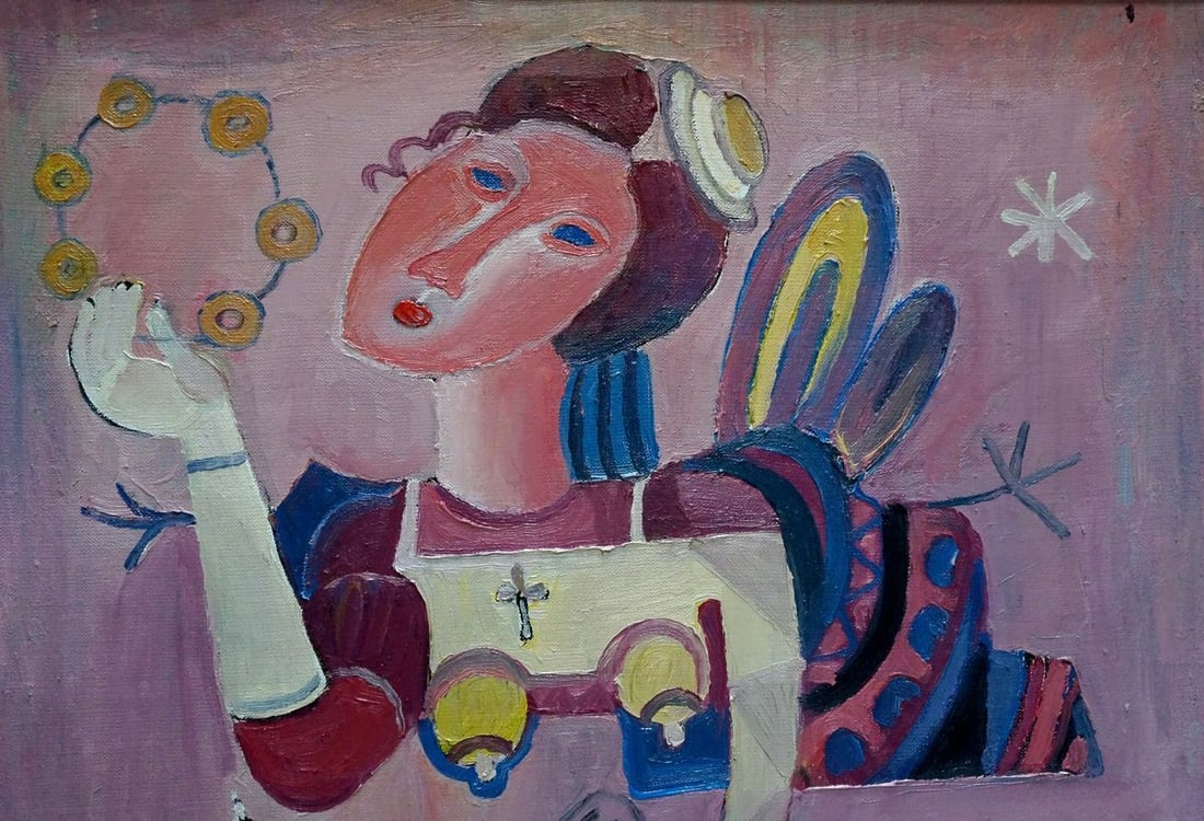 Abstract oil painting Music Afanasyev Vladimir Nikolaevich - 4