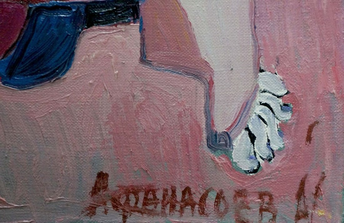 Abstract oil painting Music Afanasyev Vladimir Nikolaevich - 6