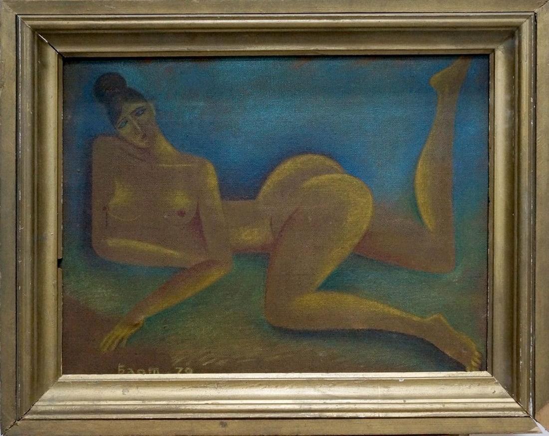 Oil painting Naked girl Victor Sergeevich Bart (1 of 8)