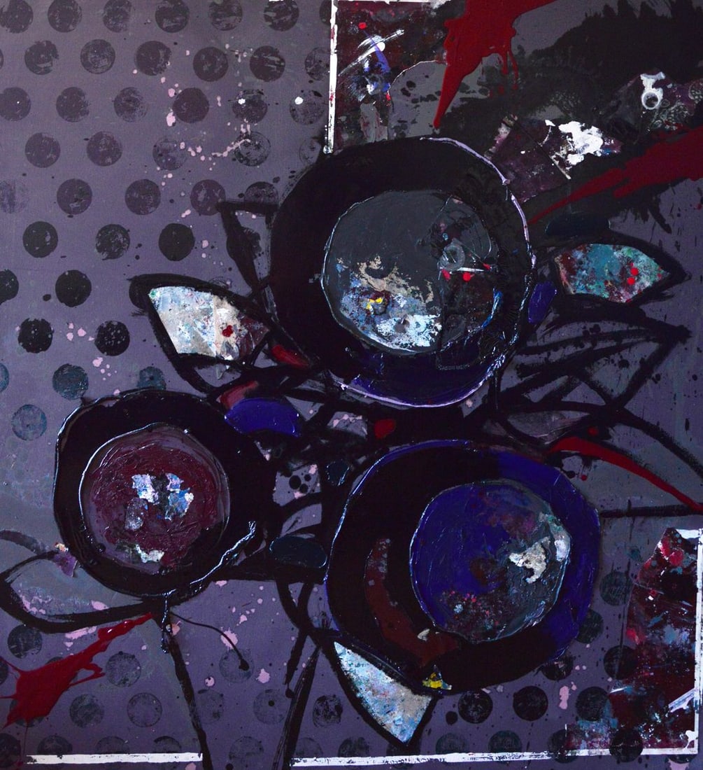 Oil painting Evening Still Life Natalia Korf-Ivaniuk: Korf 4*** ABOUT THIS PAINTING **** TITLE: "Evening Still Life"* ARTISTS: Natalia Korf-Ivaniuk* SIZE: 130x140 cm/51.18x55.11 inches' * MEDIUM: oil, canvas* HAND PAINTED: Original painting from our