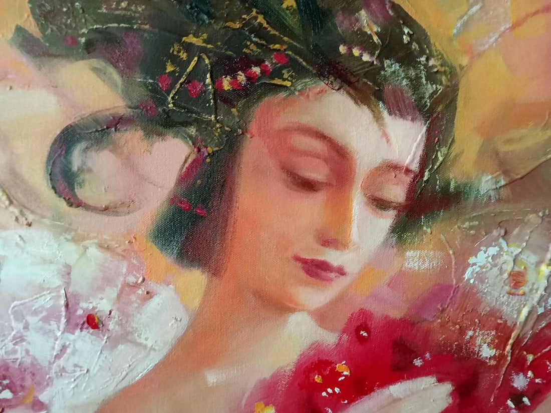 Abstract oil painting Eos Anatoly Borisovich Tarabanov - 5