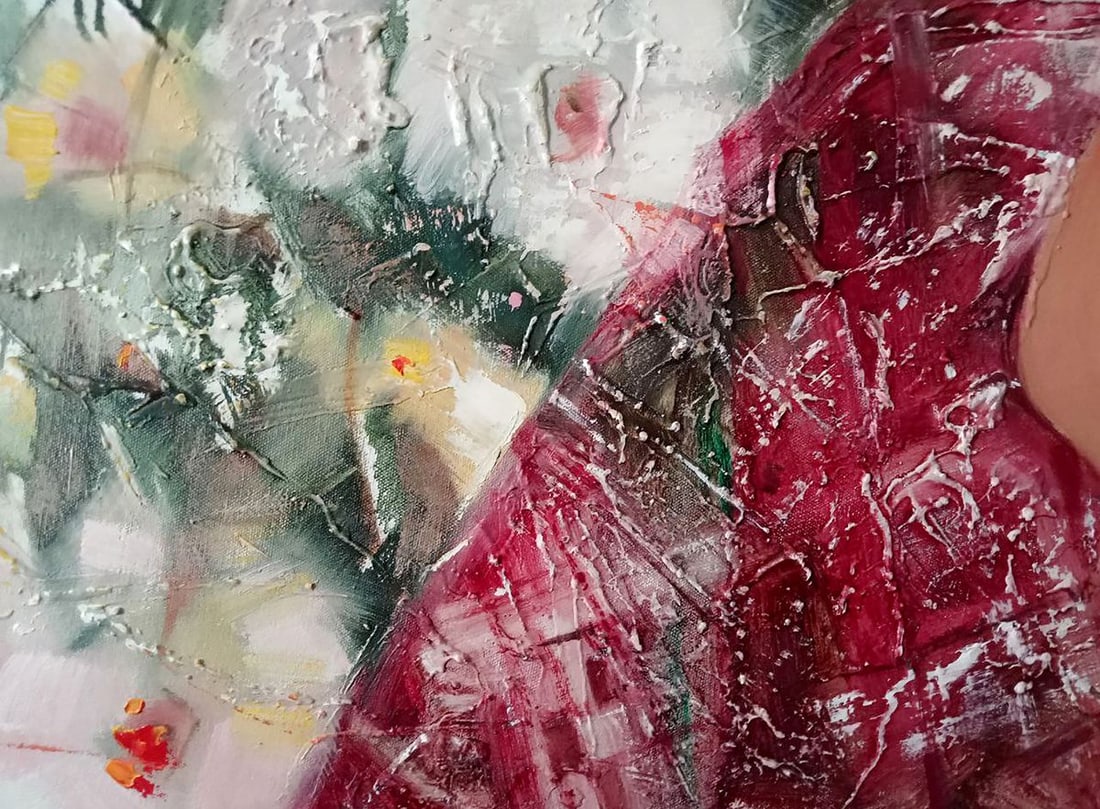 Abstract oil painting Eos Anatoly Borisovich Tarabanov - 8