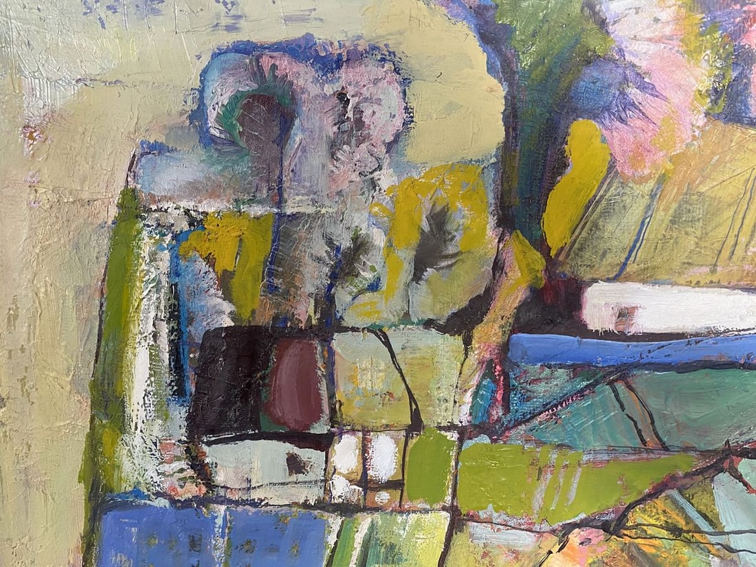 Abstract oil painting April Skorupsky Isaac Abramovich - 2