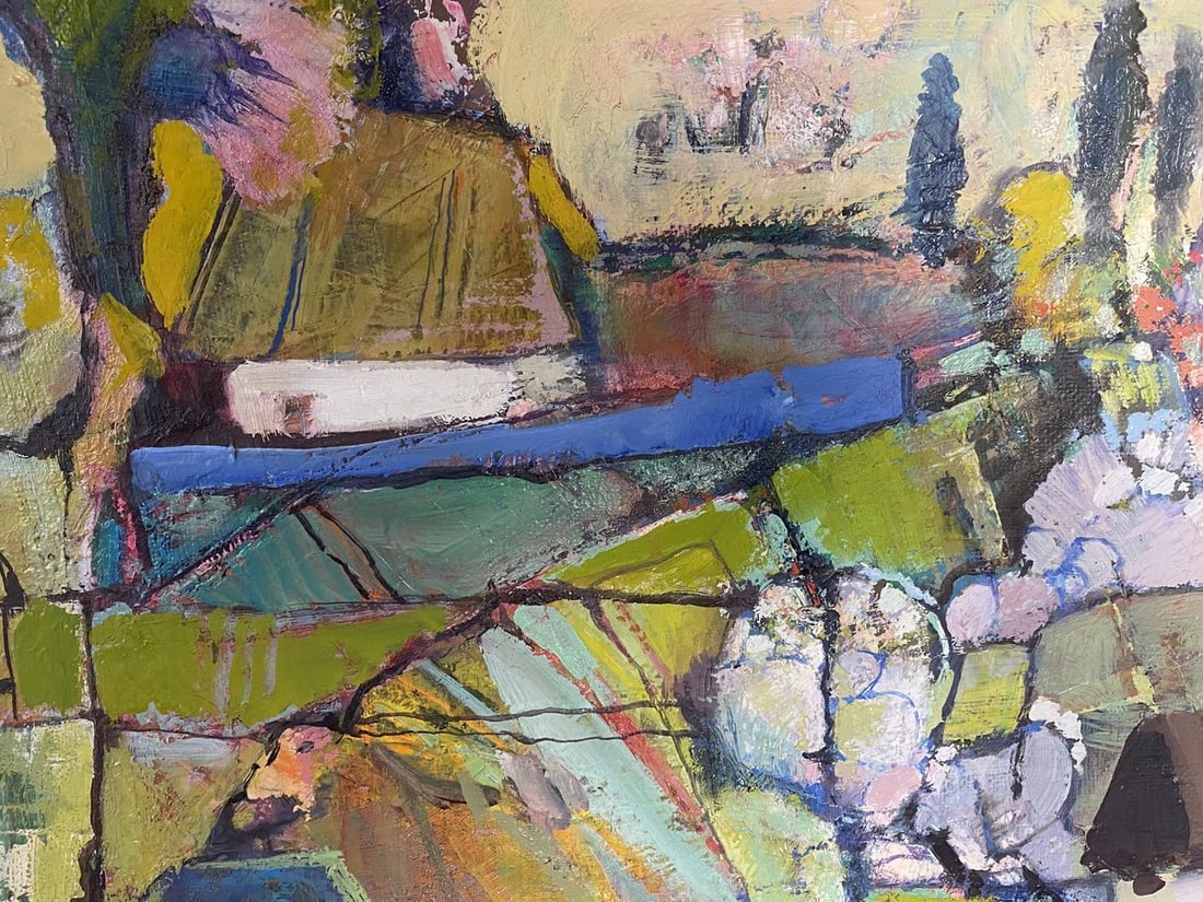 Abstract oil painting April Skorupsky Isaac Abramovich - 3