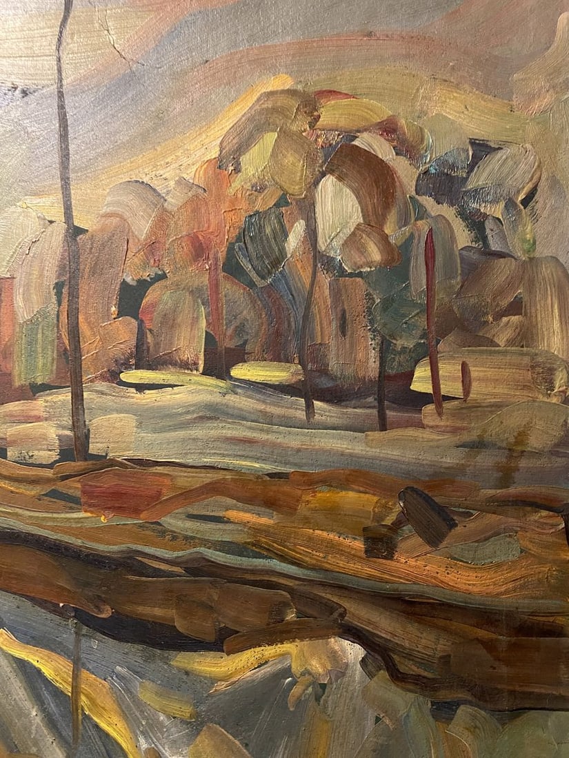 Oil painting Etude Mykola Reznik - 2