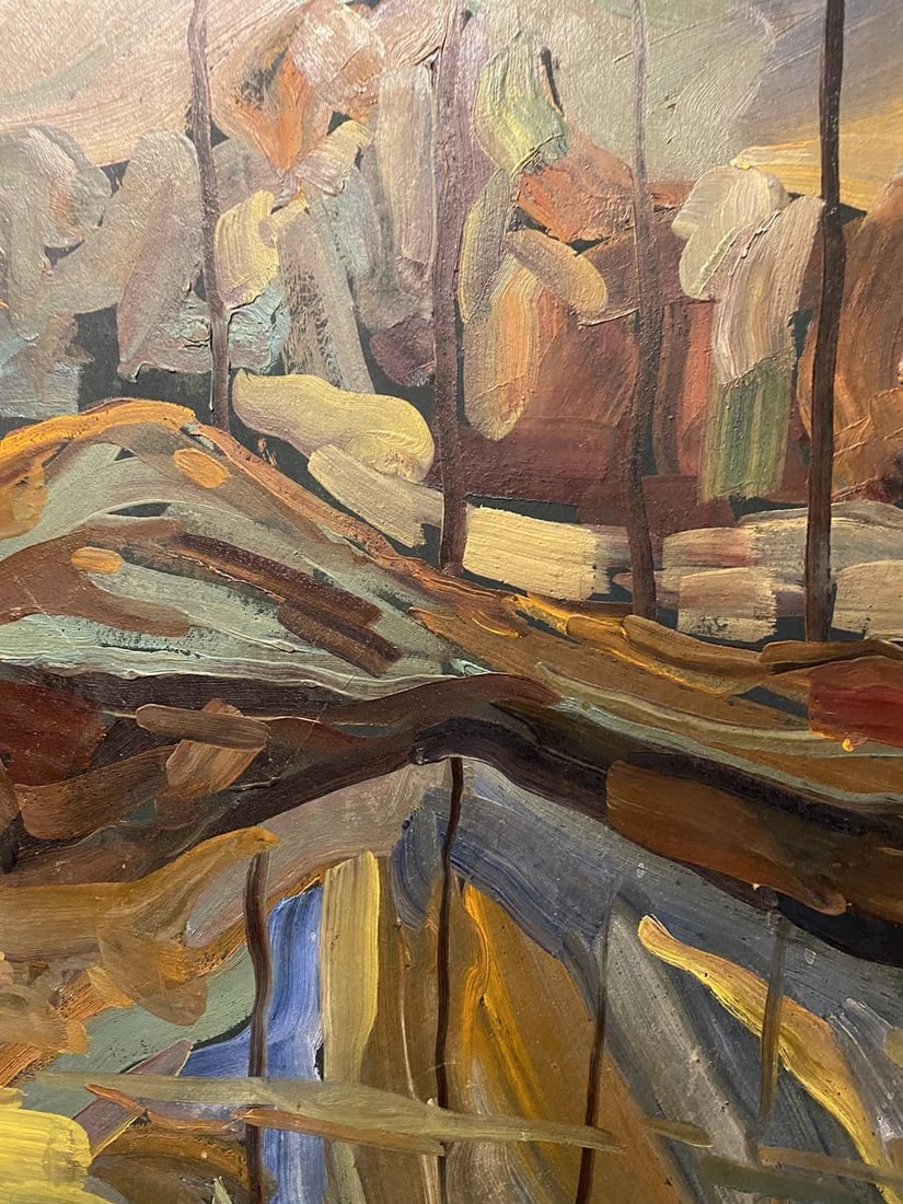 Oil painting Etude Mykola Reznik - 4