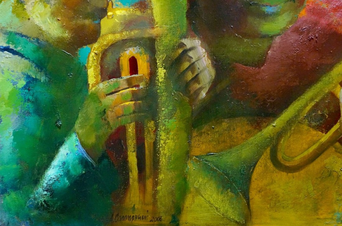 Oil painting Musicians Solomyanny Anatoly Prokofievich - 2