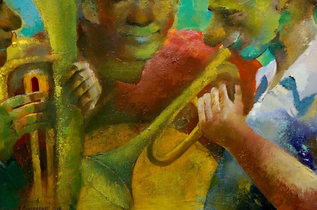 Oil painting Musicians Solomyanny Anatoly Prokofievich - 5