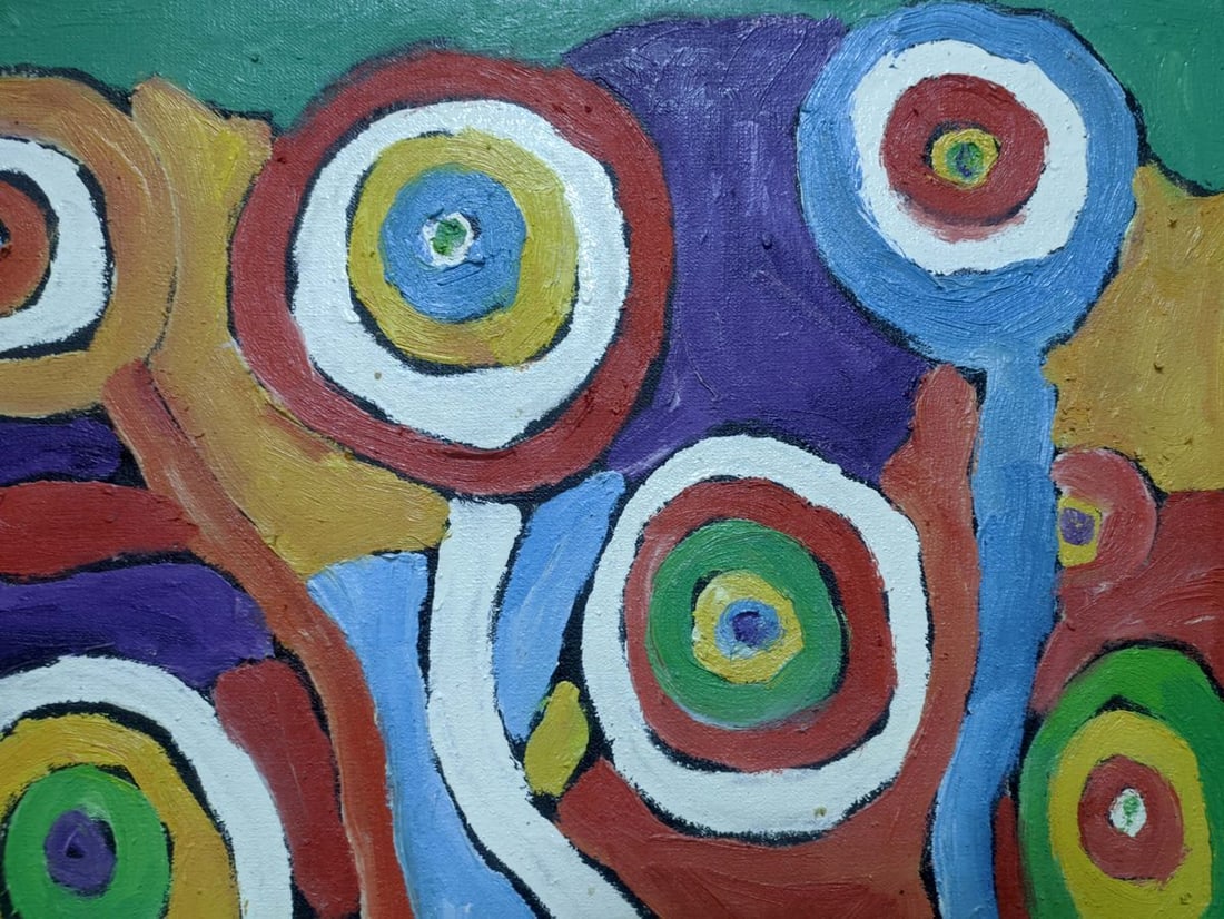 Abstract oil painting Flowers Boyko Petr Borisovich - 3