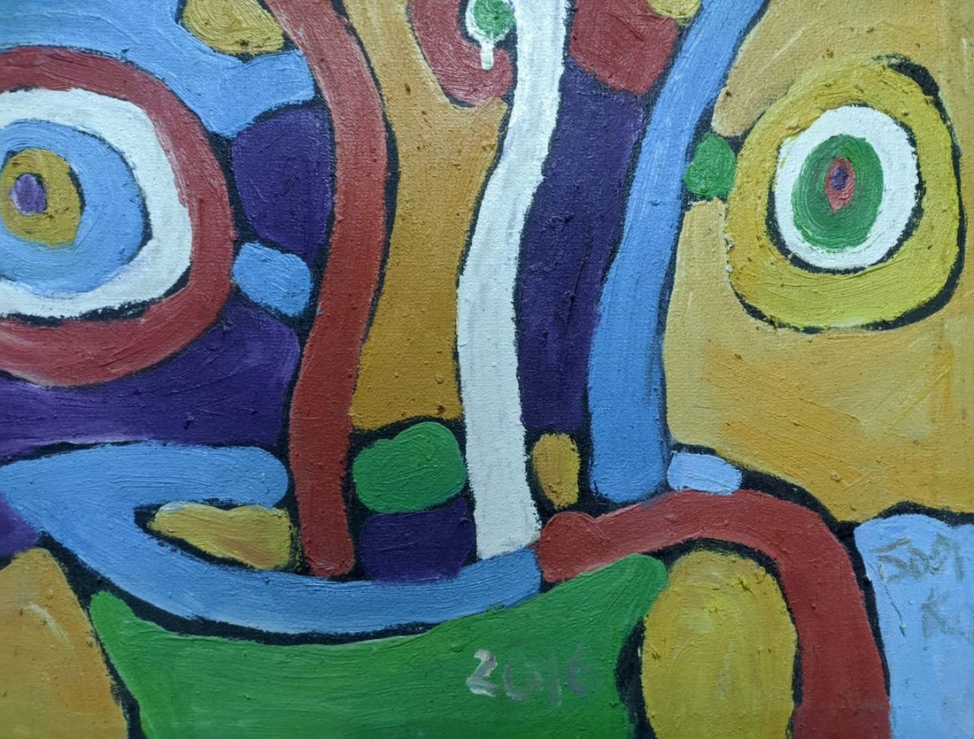 Abstract oil painting Flowers Boyko Petr Borisovich - 4