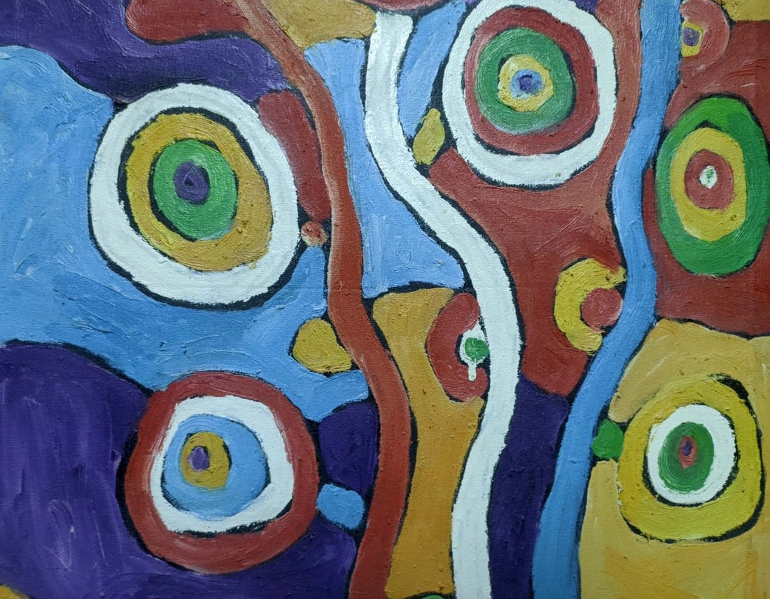 Abstract oil painting Flowers Boyko Petr Borisovich - 5