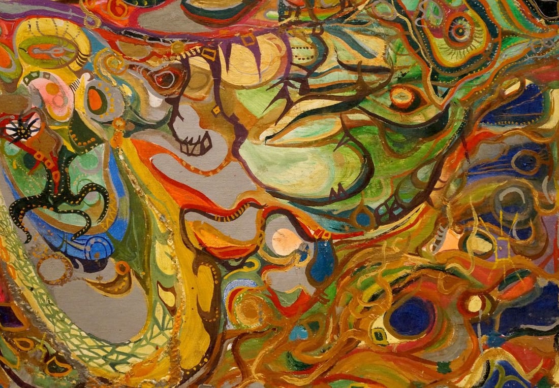 Abstract oil painting Sinbad's Travels Vabel Alexander Alexandrovich - 5