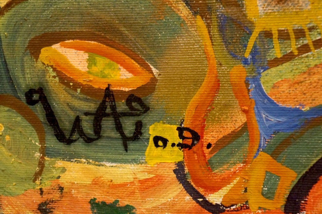 Abstract oil painting Sinbad's Travels Vabel Alexander Alexandrovich - 6