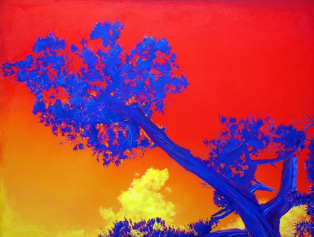 Oil painting Witness the time. Sunset Varvarov Anatoly Viktorovich: Varv 84 *** ABOUT THIS PAINTING *** * TITLE: "Witness the time. Sunset" * ARTISTS: Varvarov Anatoly Viktorovich * SIZE: 100x130 cm/39.37x51.18 inches' * MEDIUM: oil, canvas * HAND PAINTED: Original