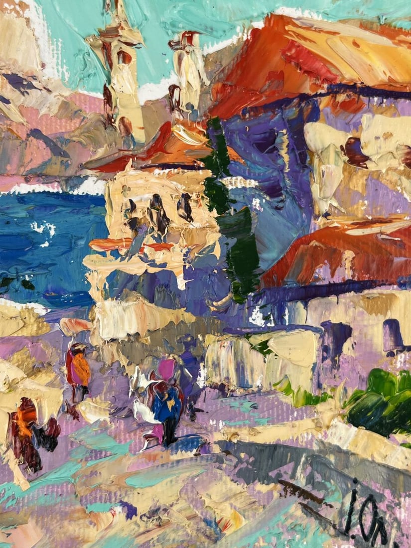 Oil painting The Road to the Sea Through the City Oleksiy Ivanyuk - 10
