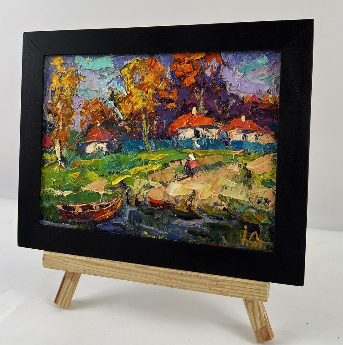 Oil painting The road to the river Oleksiy Ivanyuk - 2