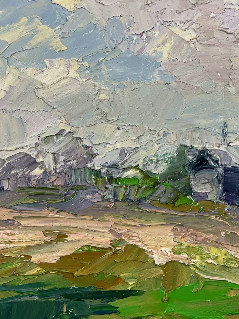 Oil painting Countryside in Summer Boris Serdyuk - 5