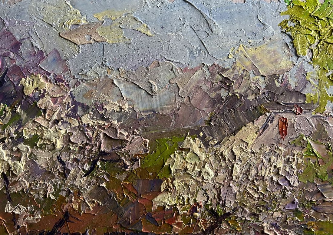 Oil painting Cherry blossoms Boris Serdyuk - 5