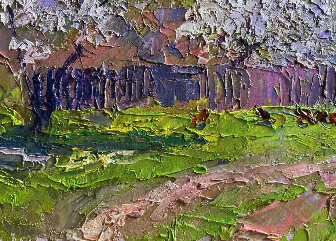 Oil painting Cherry blossoms Boris Serdyuk - 6