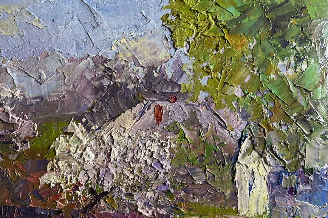 Oil painting Cherry blossoms Boris Serdyuk - 8