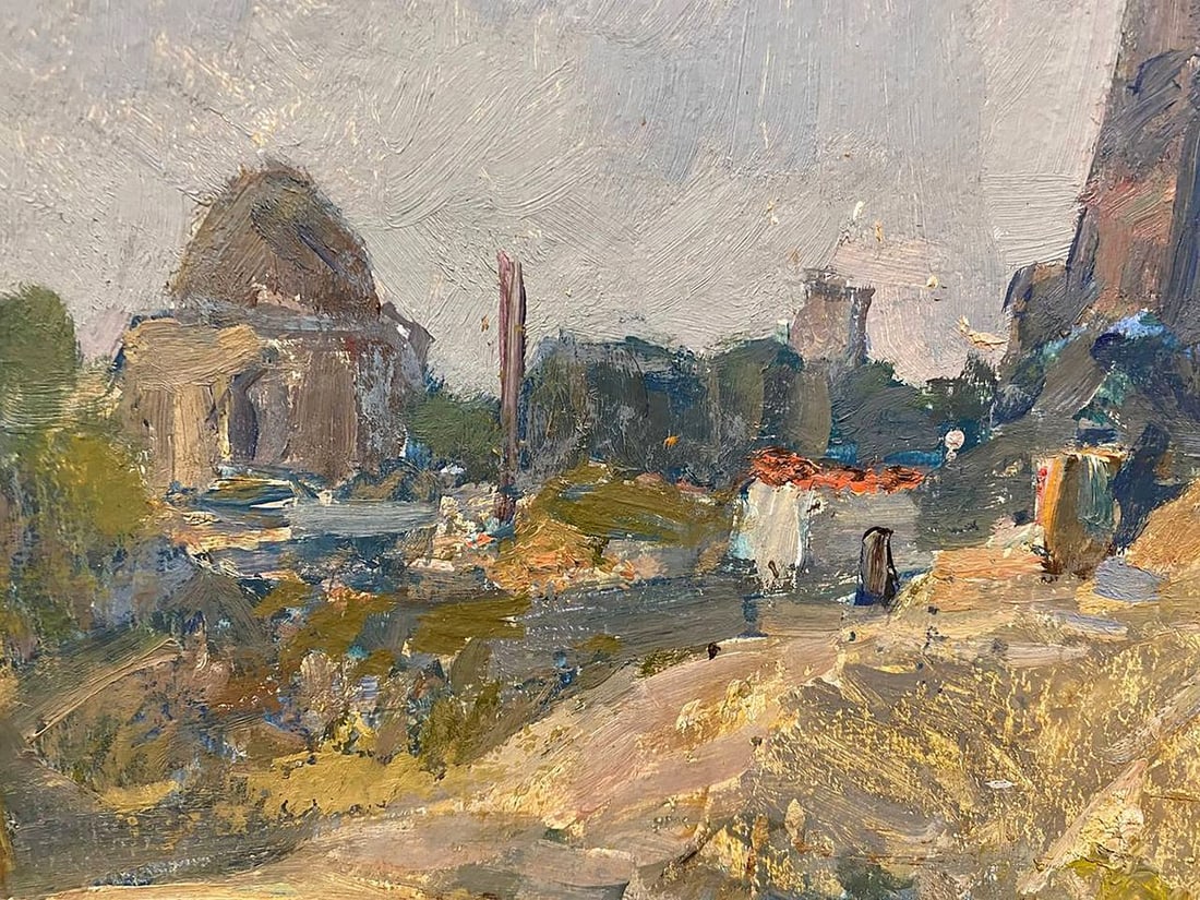 Oil painting Ancient city Petrashevsky Stanislav Vasilievich - 3