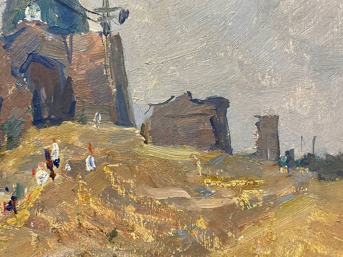 Oil painting Ancient city Petrashevsky Stanislav Vasilievich - 4