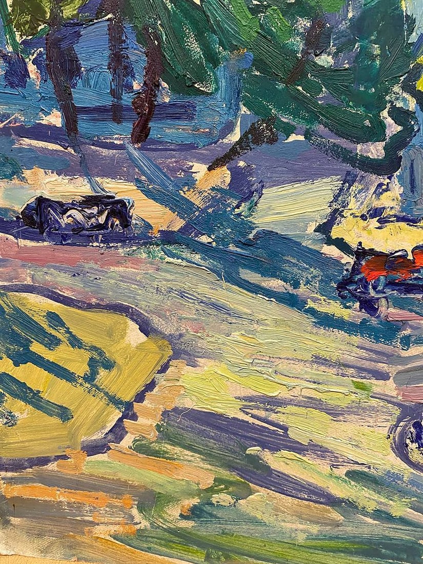 Oil painting Road in Crimea Glushchenko Alexander Nikolaevich - 6