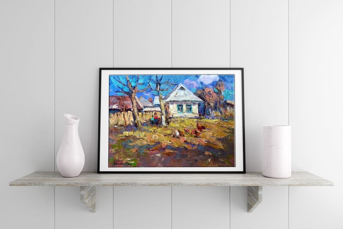 Oil painting Spring Kalenyuk Oksana - 2