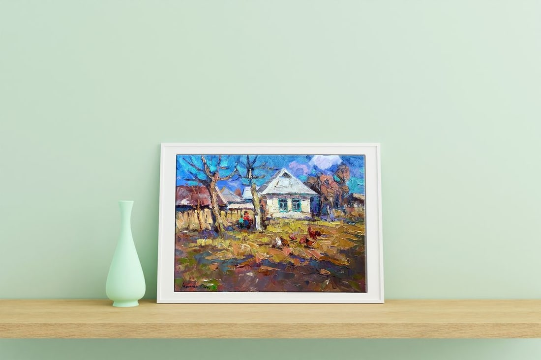 Oil painting Spring Kalenyuk Oksana - 3