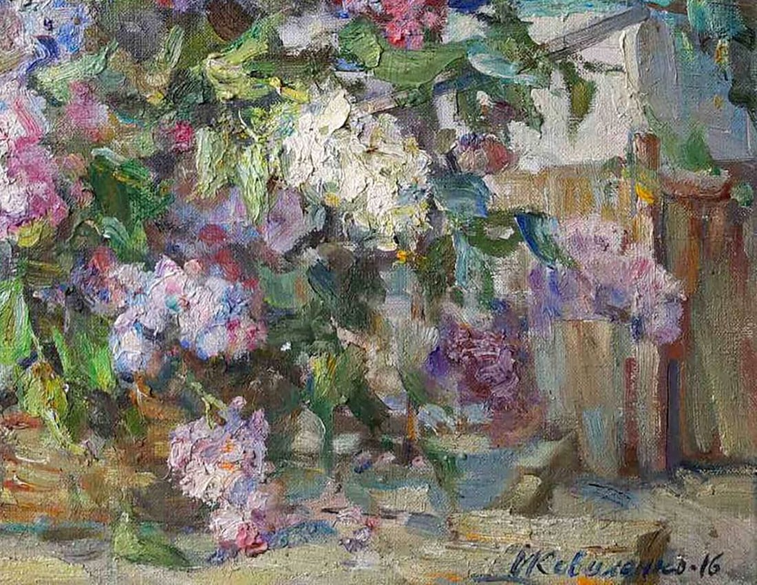 Oil painting Lush lilac Kovalenko Ivan Mikhailovich - 5