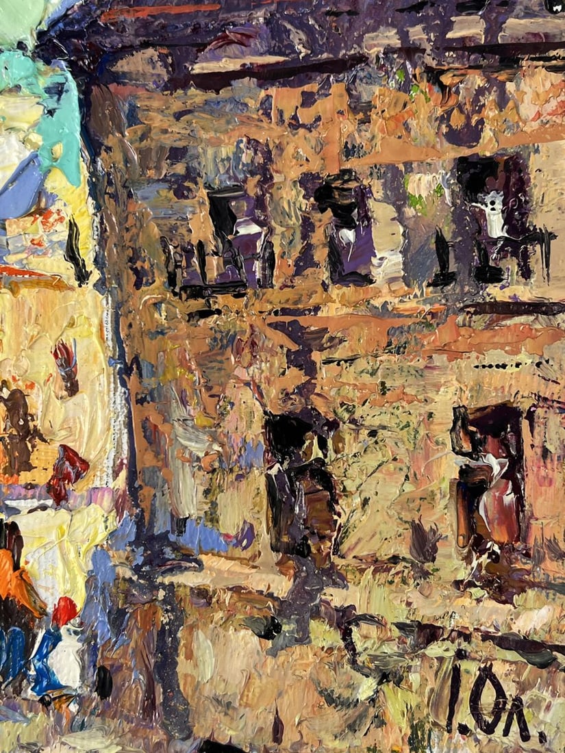 Oil painting The ancient streets of the city Oleksiy Ivanyuk - 10
