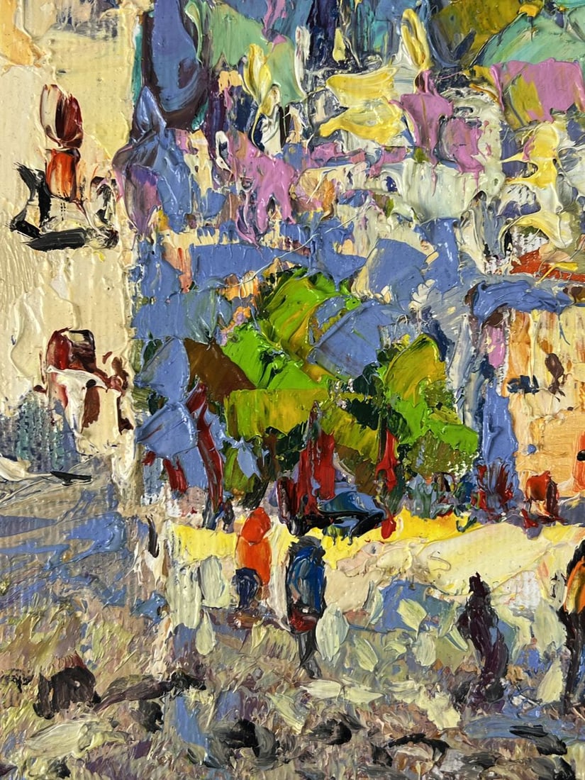 Oil painting The ancient streets of the city Oleksiy Ivanyuk - 5