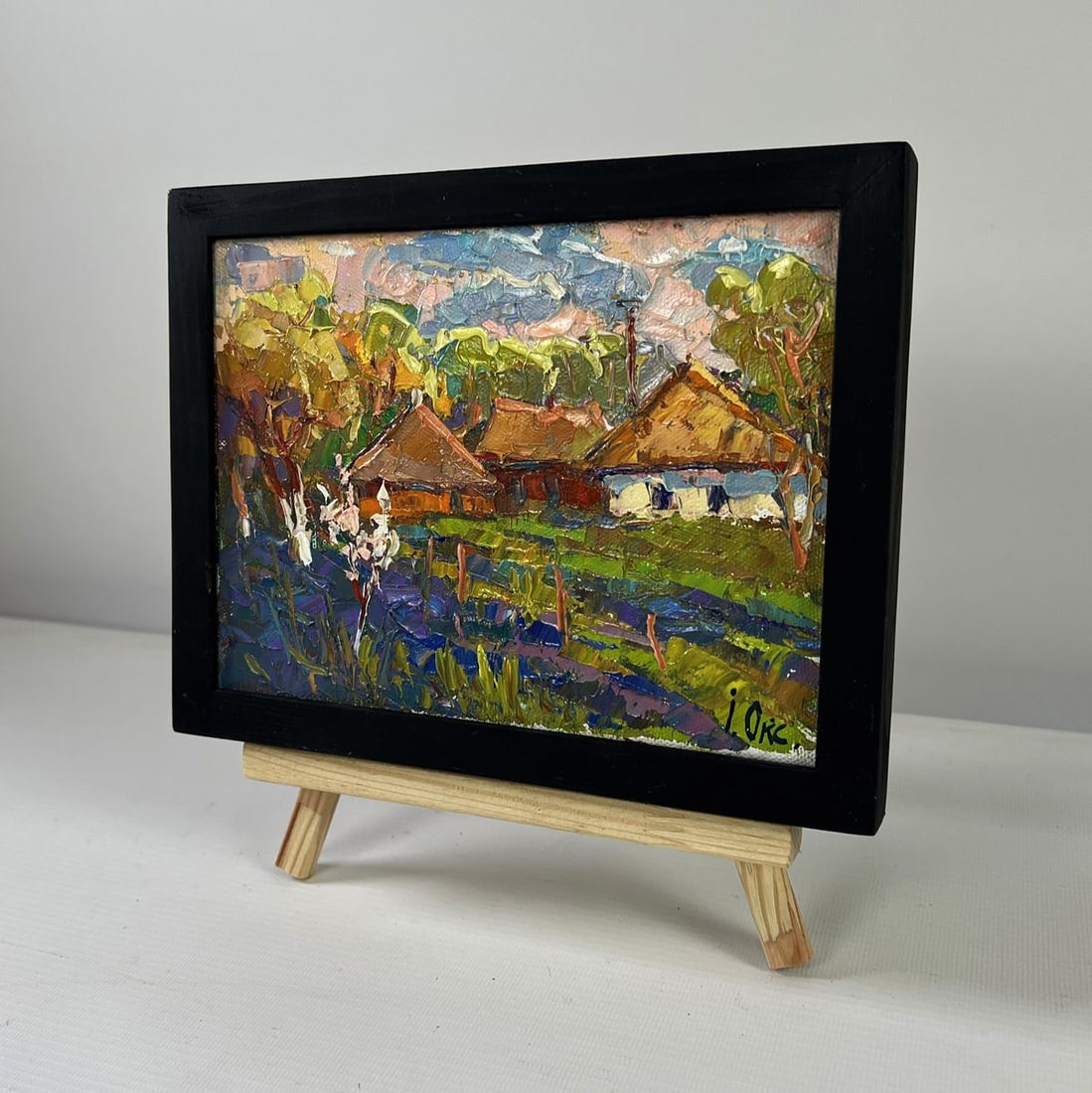 Oil painting Light and joy in every breath of air Oksana Ivanyuk - 2