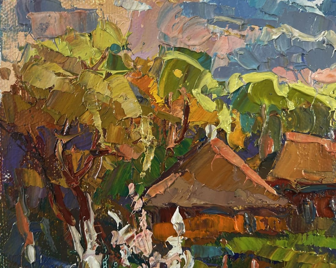 Oil painting Light and joy in every breath of air Oksana Ivanyuk - 7