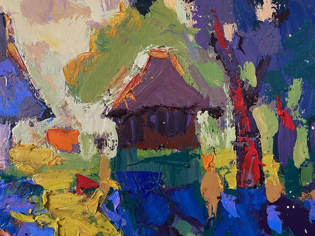 Oil painting Soft evening light Oleksiy Ivanyuk - 4