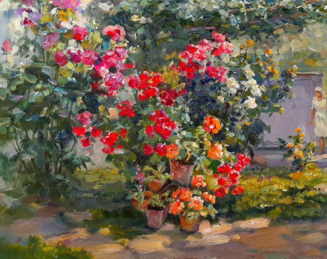 Oil painting Under the arch of peace Ivan Kovalenko - 4