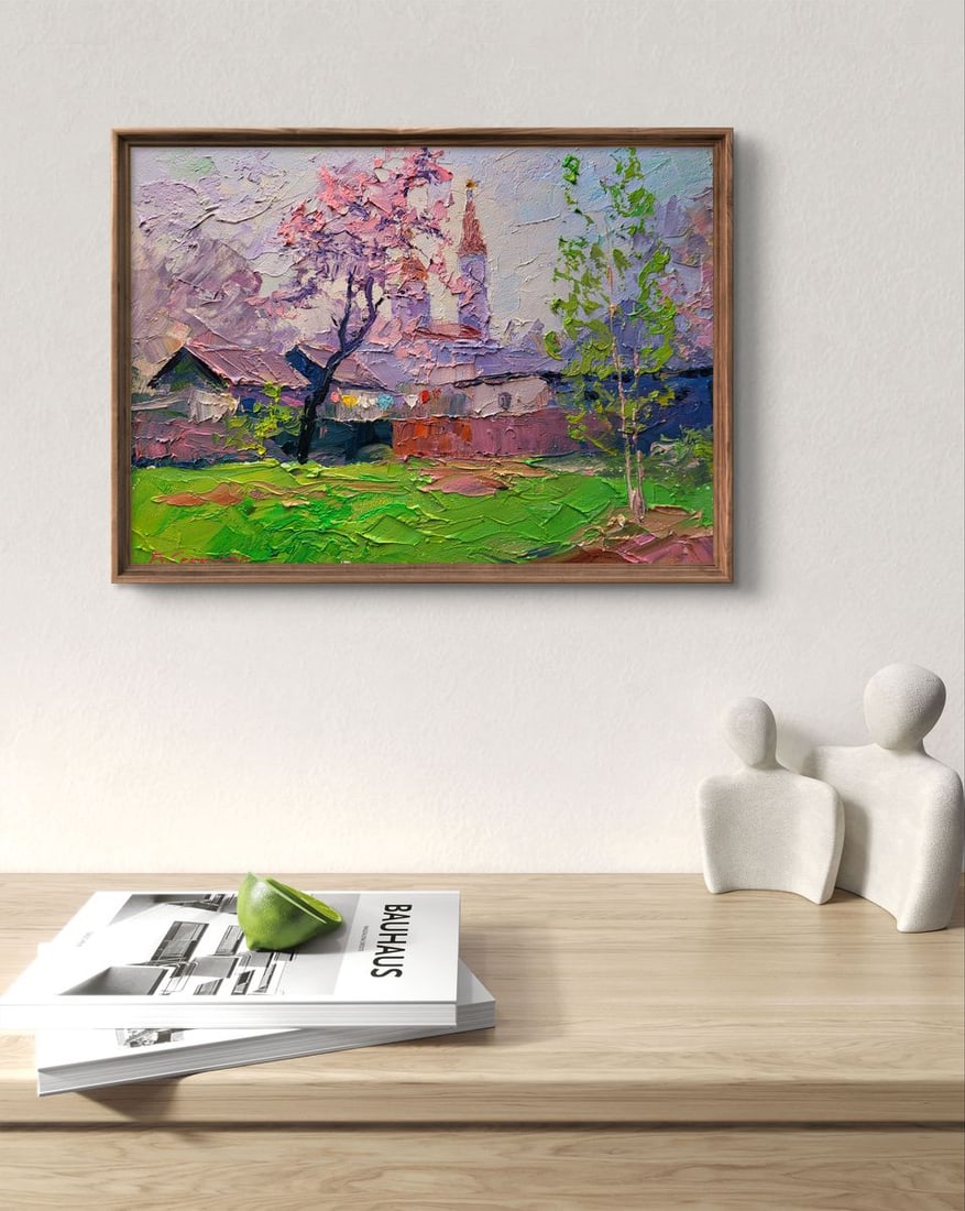 Oil painting Spring has come Boris Serdyuk - 3