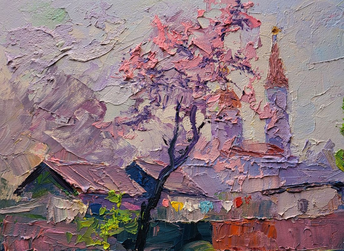Oil painting Spring has come Boris Serdyuk - 4