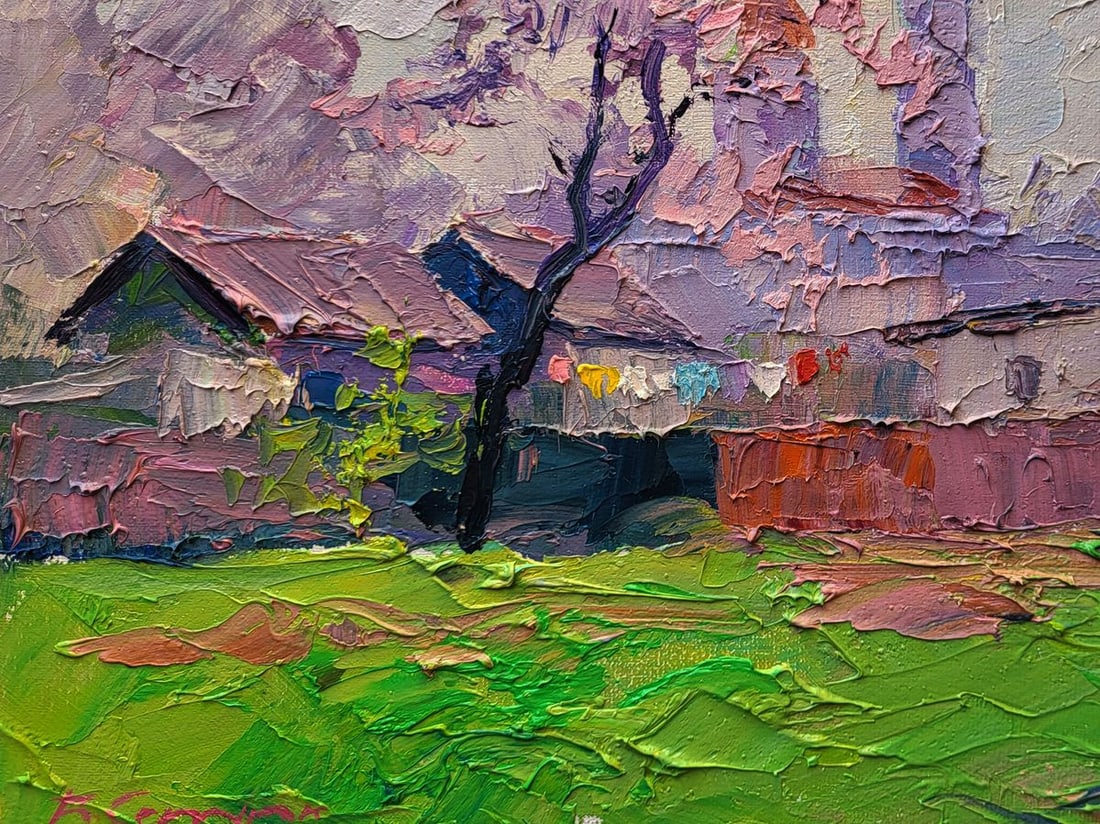 Oil painting Spring has come Boris Serdyuk - 6