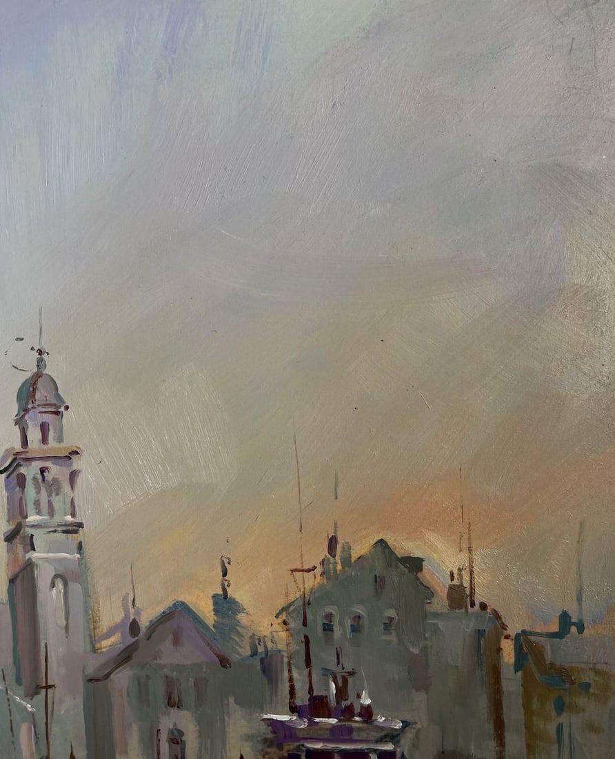 Oil painting Walking tour of the Venetian city Yuriy Suprunchuk - 4